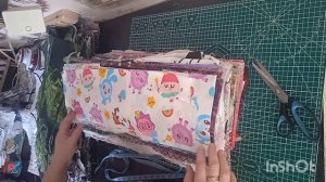 Распаковка посылки компании Магнатекс, лоскут 10/20 см