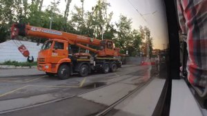 Москва. Поездка на 40 трамвае. 06.06.2022