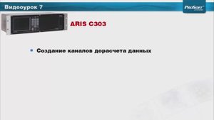 Видеоурок 7. Каналы дорасчета