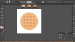 HOW TO MAKE A WAFFLE IN ADOBE ILLUSTRATOR