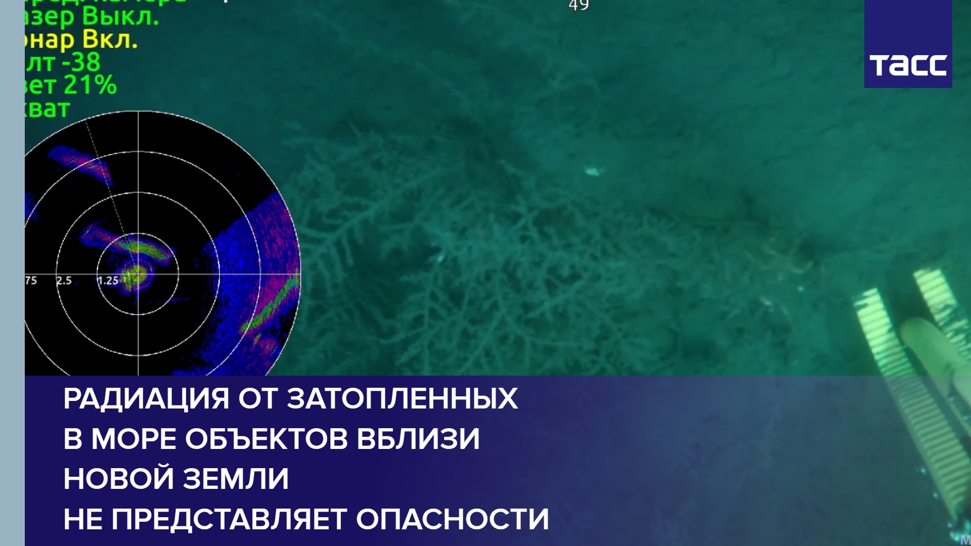Радиация от затопленных в море объектов вблизи Новой Земли не представляет опасности #shorts