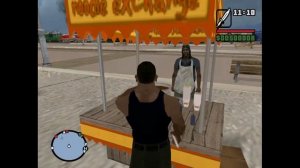 gta saxvcxlc gta san andreas Trainovka v.1 gameplay