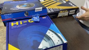 Обзор тормозных дисков ADVICS, Hi-Q, AVANTECH