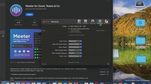 Meeter for Zoom, Teams & Co Basic Overview MacAppStore [MAC]