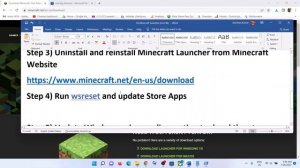 Fix Minecraft Launcher Error We're Updating Gaming Services On Windows 10/11