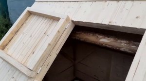 КРУТОЙ Колодезный домик для колодца с воротком и "Юбкой" Своими руками за 1 день собрал сам один