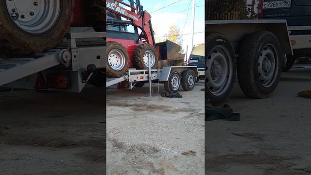 Прицеп для перевозки спецтехники