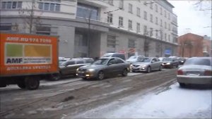 Здания на Краснопролетарской улице в Москве.
