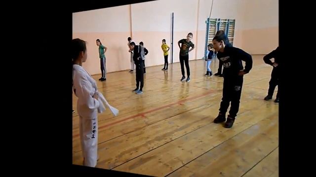 СК "Альфа-Чируги" Тхэквондо ИТФ 1 тренировка в с. 8 марта