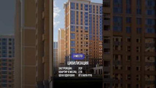 ТОП-5 самых ПРОДАВАЕМЫХ новостроек в СПБ #новостройки #спб #риэлтор