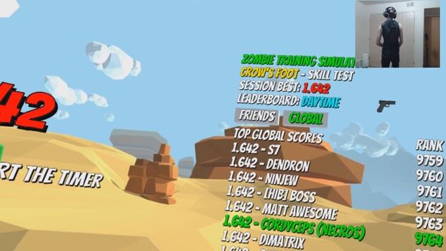 Awesome Zombie Wave Shooter! | Zombie Training Simulator VR смотреть онлайн