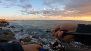 Осенний луфарь. Воблеры рулят! Рыбалка в Сочи.