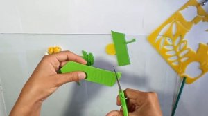 ? Резинка для волос из фоамирана своими руками / Маленькие цветочки