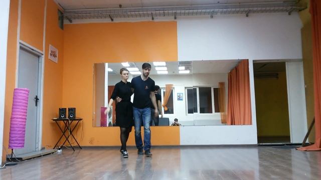 LINDY HOP Intermediate. Aksenov Sergey & Sidorova Olga 2017.01.16 смотреть онлайн