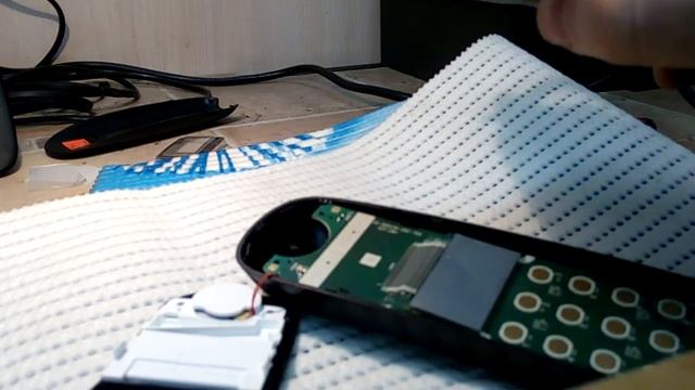 Восстановление шлейфа экрана радиотелефона