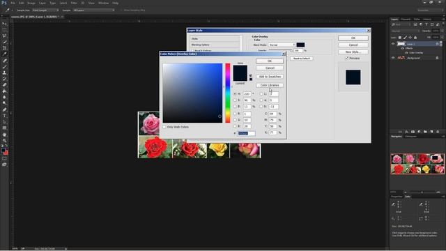 PSCC2015 LayerStyle color picker missing