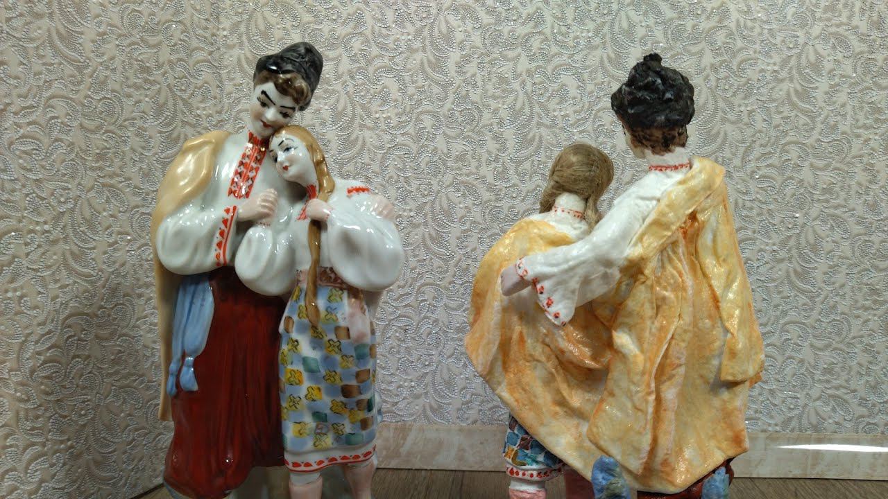 Делаем статуэтку " Майская ночь" из ваты часть 2 смотреть онлайн