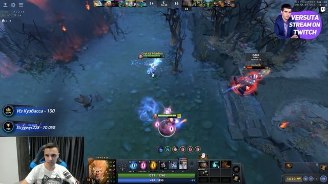 Versuta КАСТУЕТ СПЕЛЫ НА 4К ПОРЯДОЧНОСТИ | Нарезки версуты Dota 2 смотреть онлайн