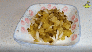 Немецкий салат. Рецепт бюджетный и простой.