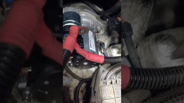 13 BMW X5 E70 starter replacement. Part 2