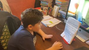 Сольфеджио/3 кл/Давыдова/Тимур изучает номер 44 стр.14/03.10.21