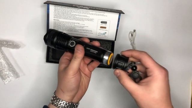 Відео огляд_ Ліхтарик ручний тактичний Bailong BL-X71-P50 смотреть онлайн