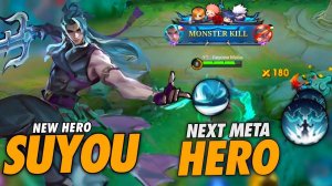 СУ Ё !!! НОВЫЙ ГЕРОЙ МЛББ!!! 30 КИЛЛОВ НОВОГО УБИЙЦЫ !!! MOBILE LEGENDS✓