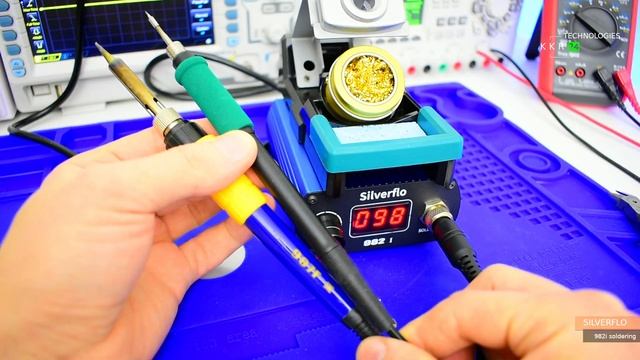 БЫСТРЫЙ паяльник??? SILVERFLO 982i Полный обзор паяльника