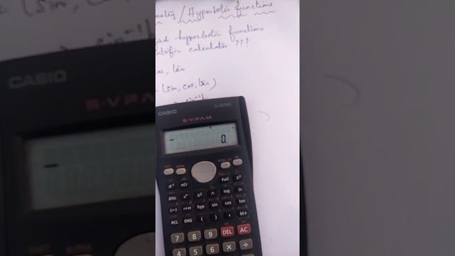 How to calculate hyperbolic functions(trignometry) using scientific calculator смотреть онлайн