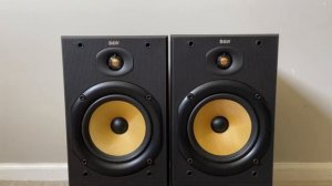 Bowers & Wilkins B&W DM602 S1 Home 2 Way Bookshelf SpeakersW