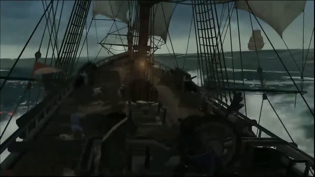 E3 2012: Assassins Creed 3 - морской бой Gameplay геймплей