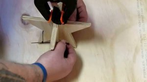 Make A 3D Star Out of Plywood - Using a Bandsaw