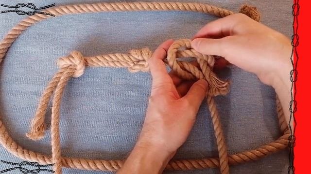 Прямой узел: как развязать и завязать?