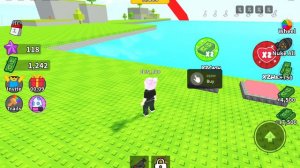 игра роблокс скатись с холма (было весело)