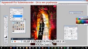 tutorial text edit - Photoshop CS2 - wattpad cover.