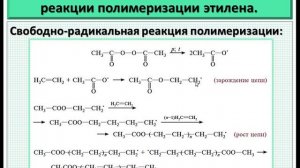 Полимеры. Ч.3-2. Реакции полимеризации: этапы, классификация, формы записи.