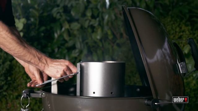 Weber: как разжечь гриль (стартер для угля)