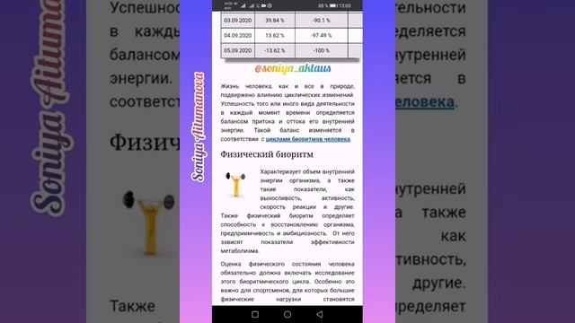 Космограмма! Биоритмы космограммы!