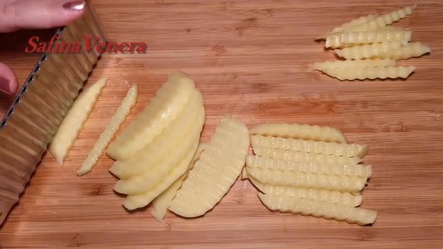 КАРТОФЕЛЬ ФРИ  ДОМАШНИЙ ВАРИАНТ БЛЮДО КАРТОШКА ФРИ НА СКОВОРОДЕ