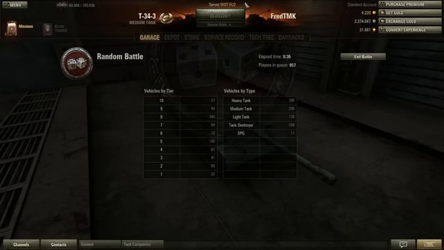 World of Tanks - T-34-3 Review - Type 59 on Steroids? смотреть онлайн