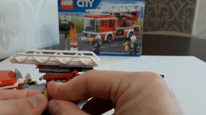 Пожарная машина LEGO CITY - распаковка и обзор  Играем пожарной машиной Лего Сити