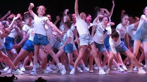 Танец "Дай пять!". Ансамбль "Огоньки". Репетиция концерта. 18.06.2021