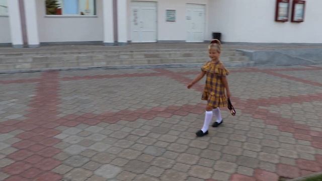 Детское хлопковое платье с оборками и открытыми плечами! смотреть онлайн