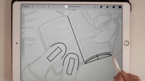 как сделать КОНТУР РОВНЕЕ в PROCREATE | ровные линии и ровный контур у обводки