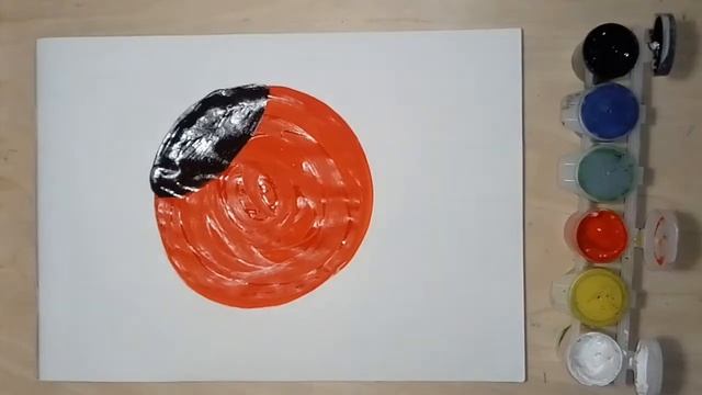 Рисуем божью коровку. Гуашь/ РИСУЙ С НАМИ смотреть онлайн