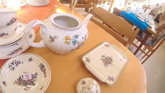 ?ШИКАРНЫЙ ОБЗОР РЕДКОЙ VINTAGE НЕМЕЦКОЙ ПОСУДЫ??ГЕРМАНИЯ БАРАХОЛКА