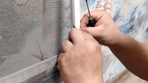 Как заменить ручки москитной сетки своими руками.