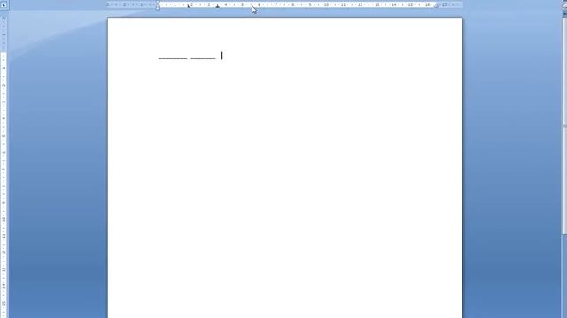 Как сделать табуляцию в ворде 2007 смотреть онлайн