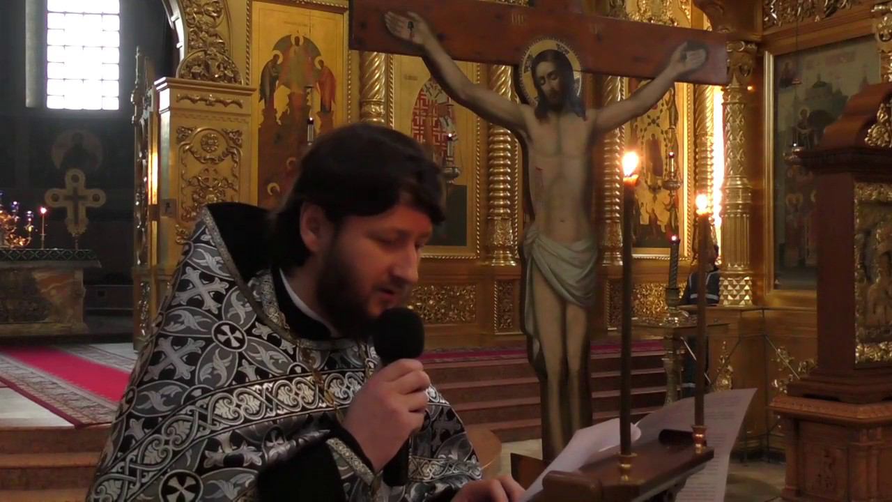 2020.04.05 Проповедь иеромонаха Александра на последней Пассии