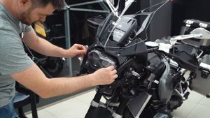 Оклейка ЗАЩИТНОЙ пленкой НОВОГО МОТОЦИКЛА! BMW R1250GS